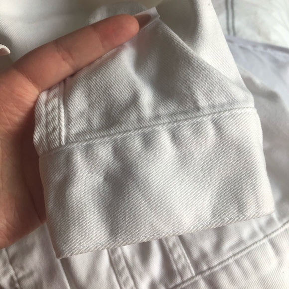 Michael Kors white jean jacket - Picture 6 of 8